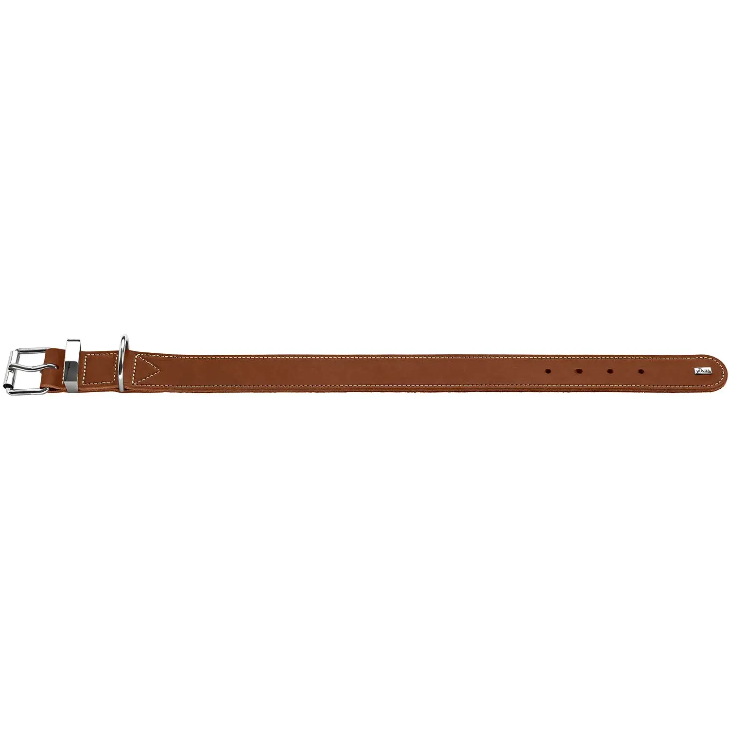 Hunter Aalborg Special Hundehalsbånd Cognac 35 - 24-30 cm